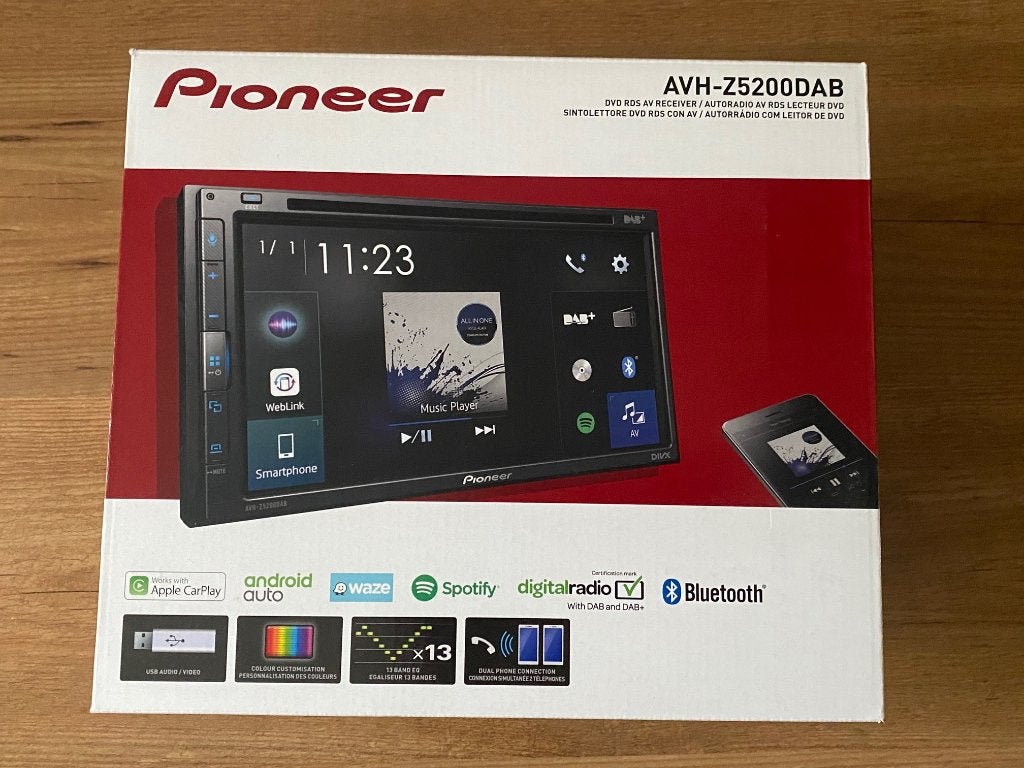 Pioneer AVH-Z5200DAB + Camper truck navigatie, Nieuw, Ophalen of Verzenden