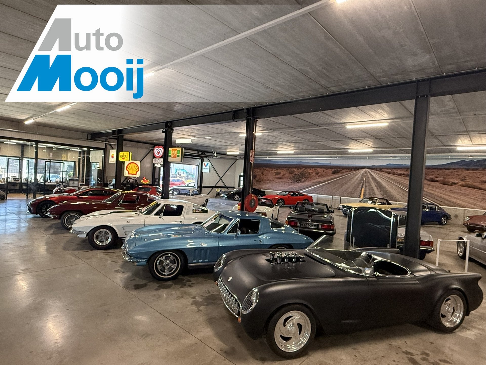 Chevrolet Corvette Chevrolet C1 RESTOMOD 524Ci (7,5L) / Wilw, Auto's, Automaat, Wit, Leder, 2 stoelen