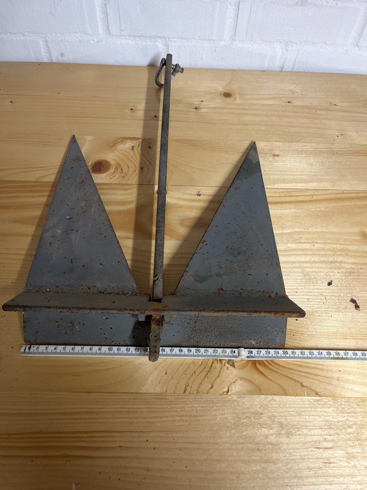Gebruikt anker voor boot of decoratie, Ophalen of Verzenden, Gebruikt, Overige typen