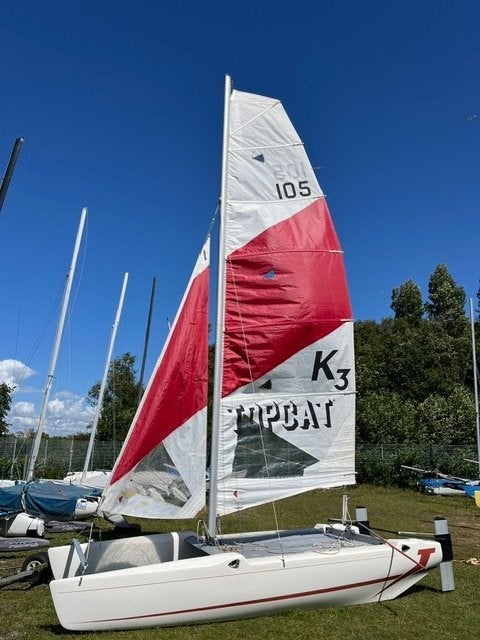 Topcat K3 Streamcut catamaran, Ophalen, Gebruikt, Geen motor, Overige modellen