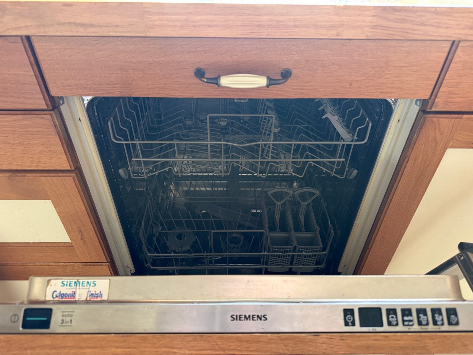 Siemens Inbouw Vaatwasser met Bestekmandje, Witgoed en Apparatuur, Vaatwasmachines, Ophalen, Gebruikt, Minder dan 85 cm, 60 cm of meer