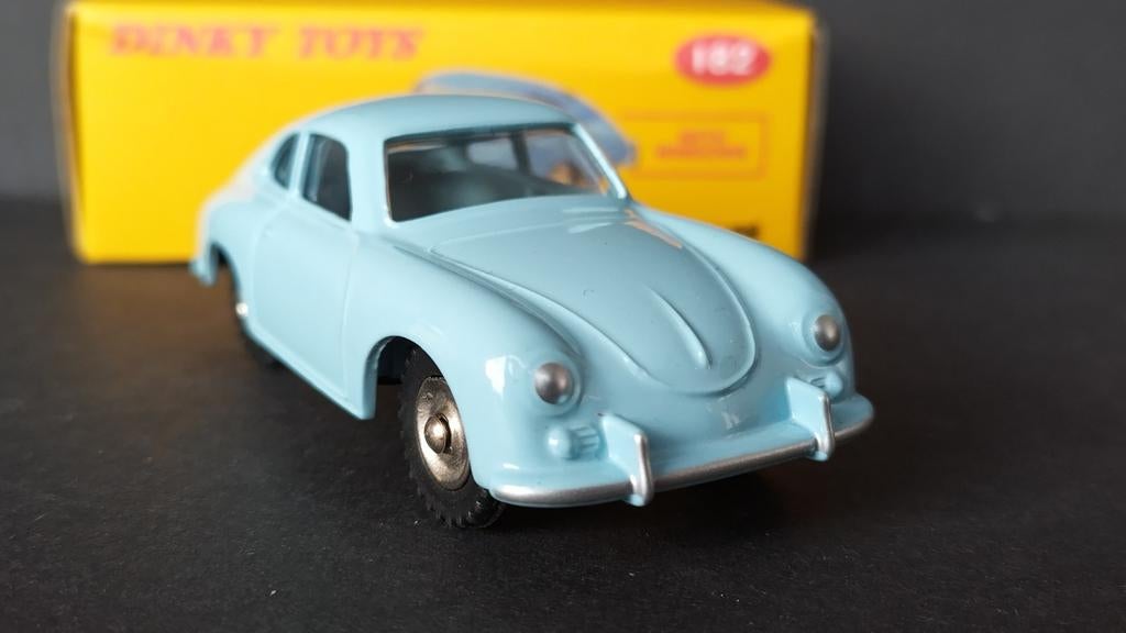 Porsche 356 A Coupe blue 1:43 Dinky Toys Atlas re-editie Pol, Auto, Verzenden, Dinky@atlascollections.com, Nieuw