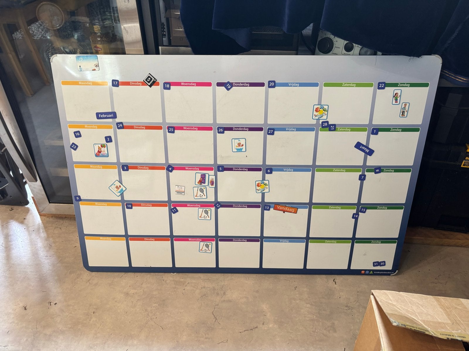 Maandplanner met pico’s, Ophalen of Verzenden, Maandkalender, Gebruikt