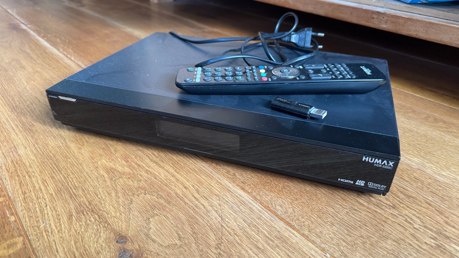 Humax iHDR-5200C HD Recorder met afstandsbediening en WIFI, Ophalen of Verzenden, Gebruikt, Harddiskrecorder