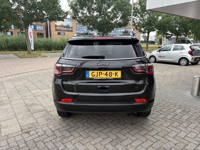 Jeep Compass 1.3T S | Navi | Pano | Cruise | Leer | 77.981 k, Auto's, Jeep, 12 maanden, 4 cilinders, Zwart, Bedrijf