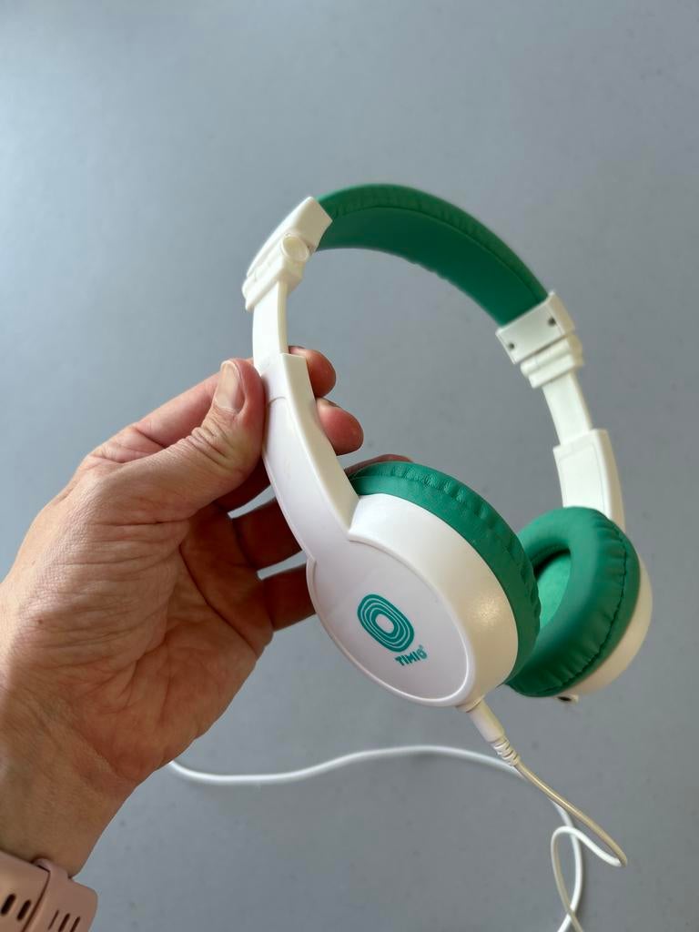 Timio koptelefoon voor kinderen - ideaal voor onderweg, Ophalen of Verzenden, Zo goed als nieuw, Op oor (supra aural), Overige merken