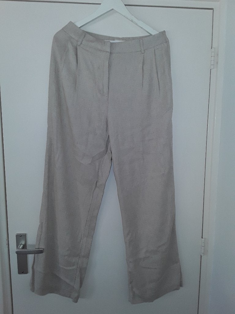 Object Beige Nette Lange Broek Maat 40, Kleding | Dames, Maat 38/40 (M), Beige, Ophalen of Verzenden, Zo goed als nieuw