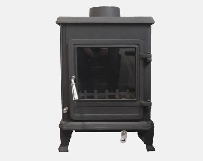 Gietijzeren Houtkachel | Bestfire EC-B5-G (6 KW), Niet ingevuld, Niet ingevuld, Ophalen of Verzenden, Vrijstaand