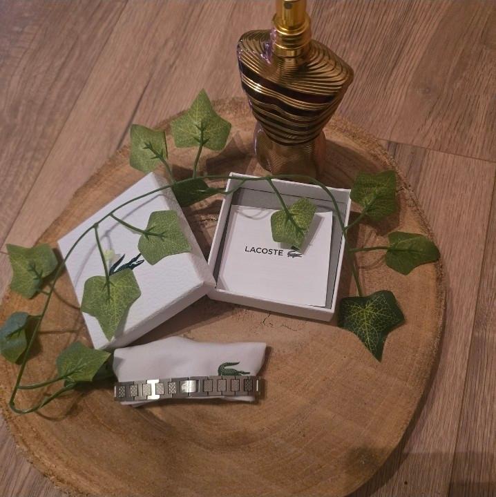 Lacoste bracelet, Ophalen of Verzenden, Nieuw, Zilver, Zilver
