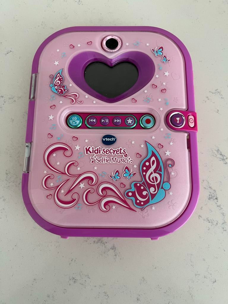 VTech KidiSecrets Selfie Music Dagboek Roze, Ophalen, Zo goed als nieuw, 6 jaar of ouder