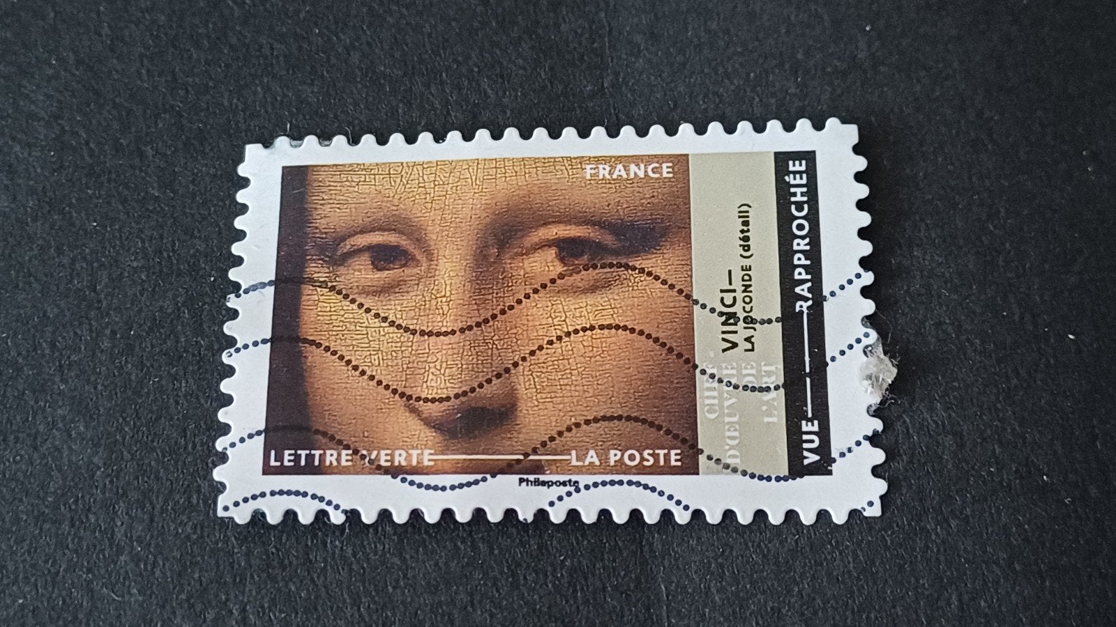 Frankrijk,  2023, Mona Lisa, Ophalen of Verzenden, Gestempeld