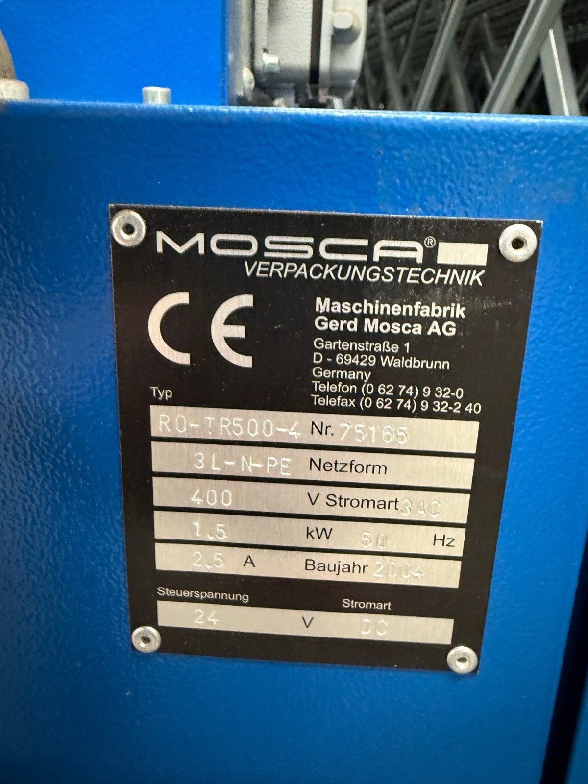 2x Mosca RO-TR500-4 Bandapparaat - Bouwjaar 2004, Ophalen of Verzenden