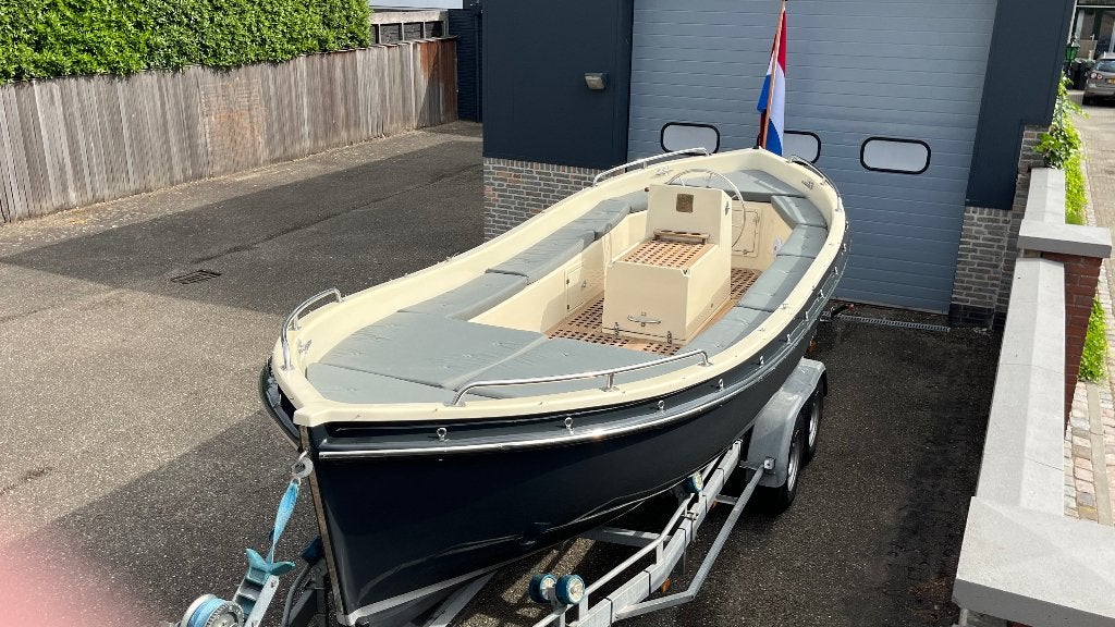 Seafury 650 + 25 PK Vetus, Watersport en Boten, Gebruikt, Binnenboordmotor, Afdekzeil, Diesel