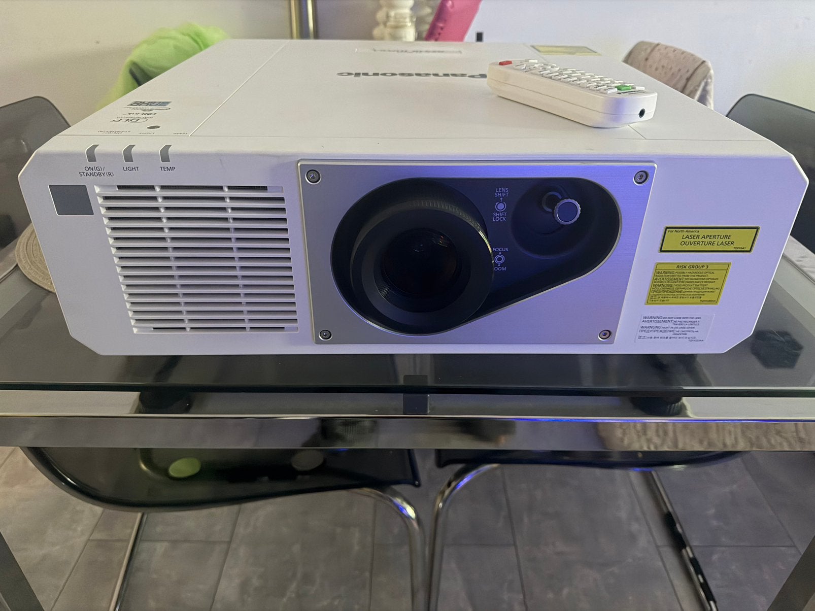 Panasonic Laser WUXGA/Full-HD Projector/5400 Ansilumens!!!!, Overige technologieën, Ophalen of Verzenden, Zo goed als nieuw, Panasonic Laser 5400 Ansilumens