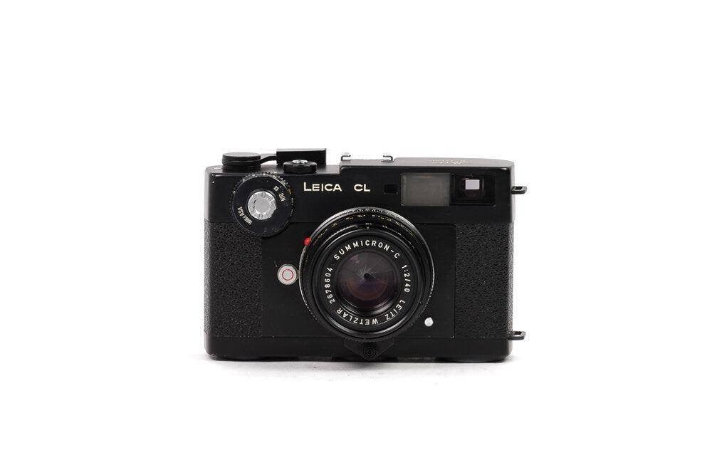 Leica CL + 40mm f/2 – 2 jaar garantie, Leica, Ophalen of Verzenden, Zo goed als nieuw, N