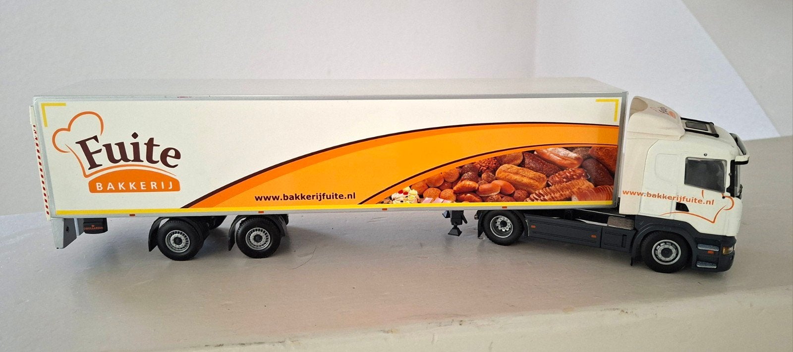 Tekno Scania Bakkerij Fuite, Ophalen of Verzenden, Zo goed als nieuw, Bus of Vrachtwagen, Overige merken