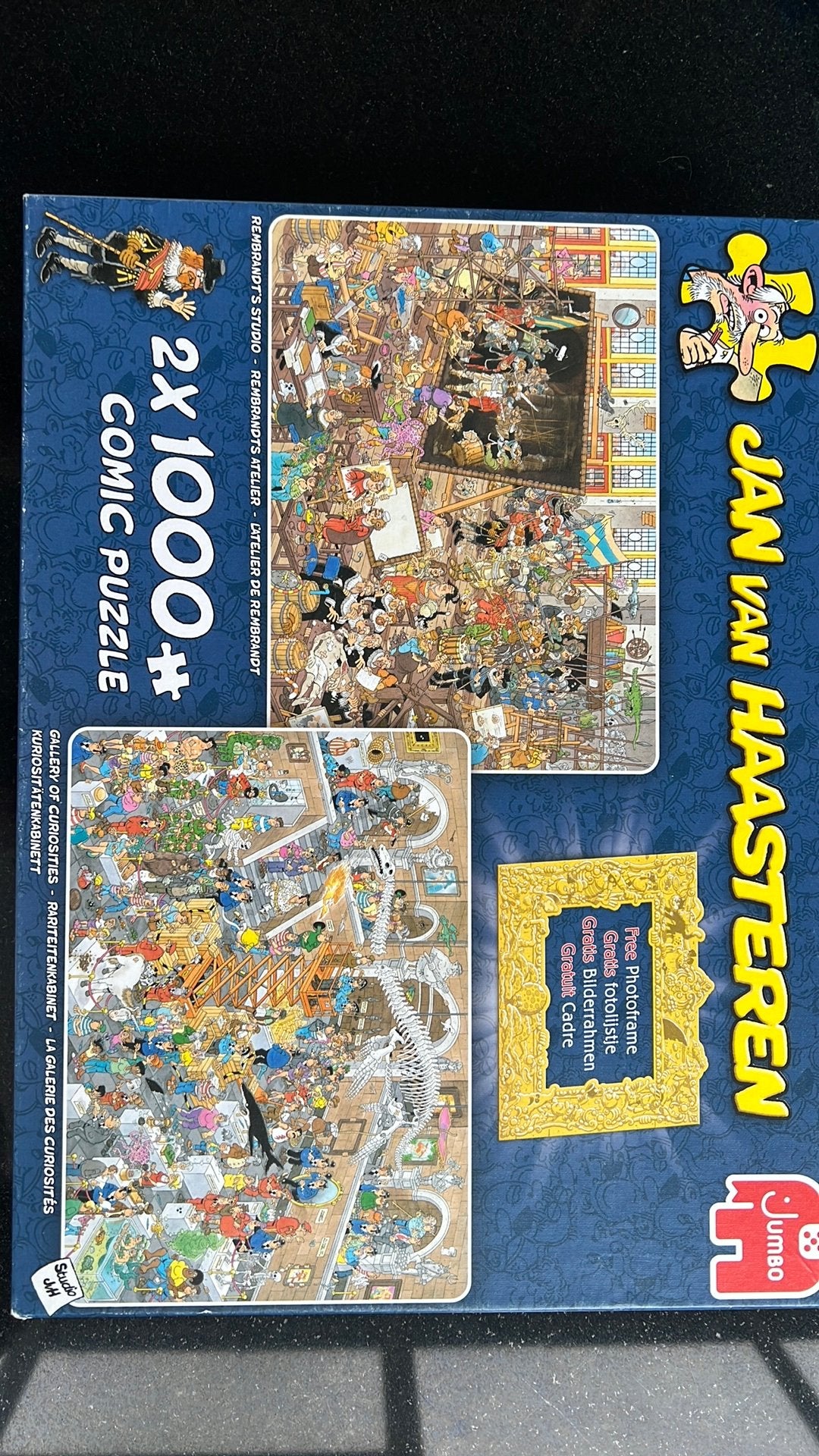 Van Haasteren 2x1000, Hobby en Vrije tijd, Ophalen, 500 t/m 1500 stukjes, Zo goed als nieuw