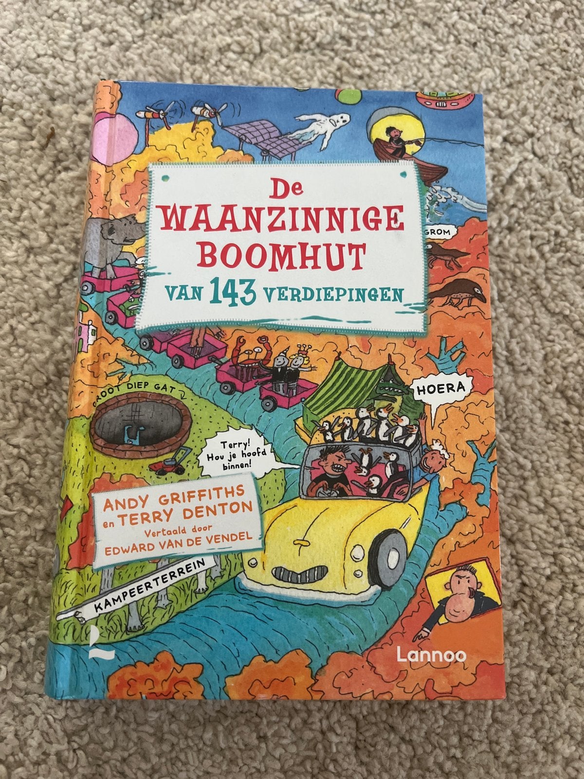 De waanzinnige boomhut van 143 verdiepingen, Terry Denton; Andy Griffiths, Fictie algemeen, Ophalen of Verzenden, Zo goed als nieuw