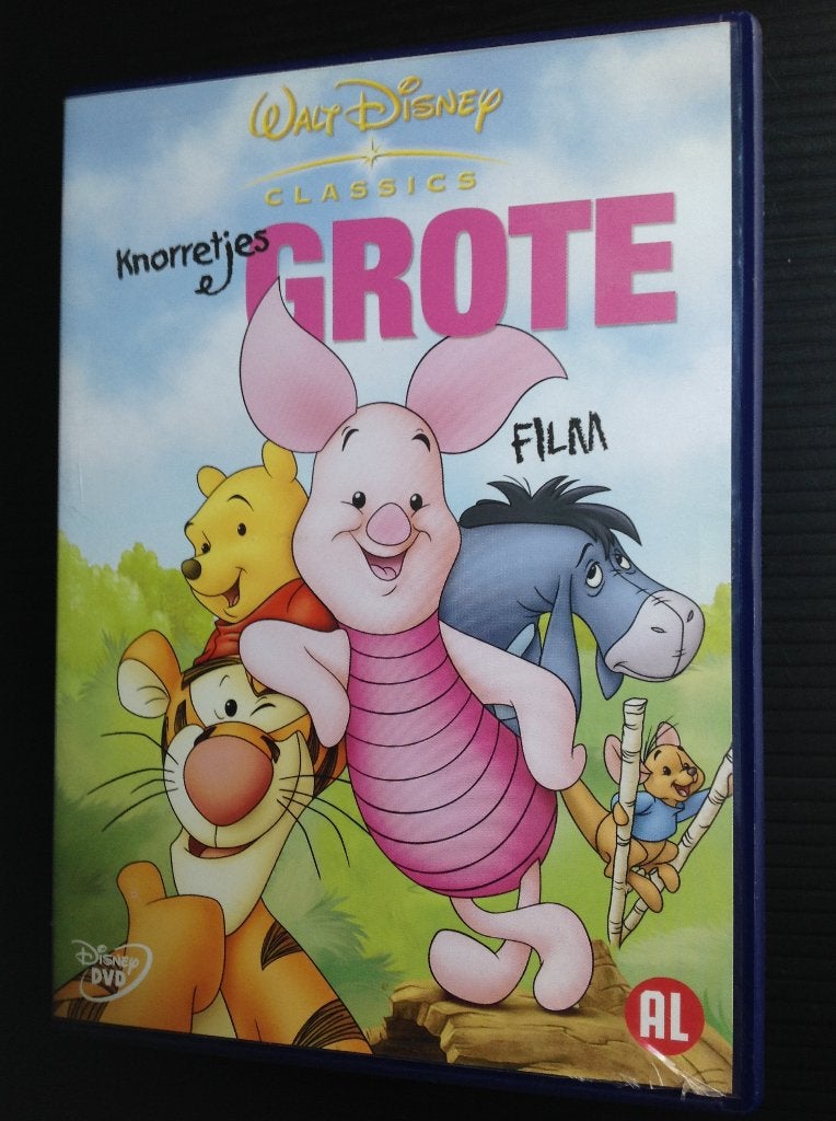 Disney Classics Knorretjes Grote Film ( Winnie de Poeh ), Tekenfilm, Verzenden, Nederlands, Gebruikt