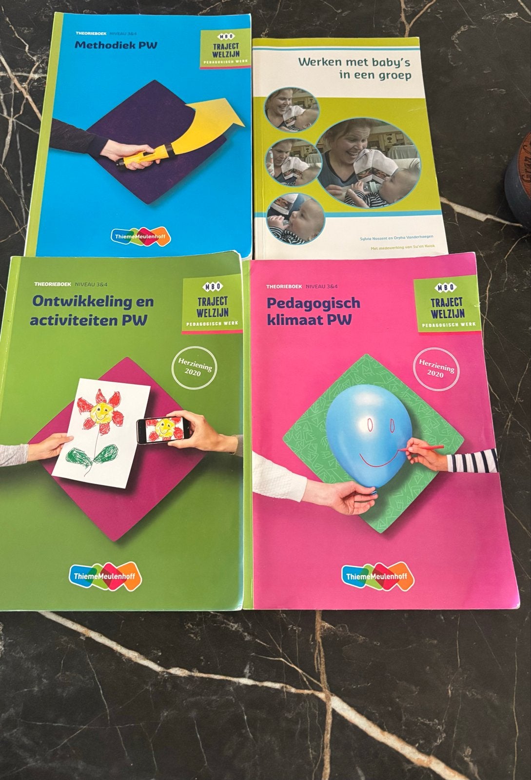 MBO Traject Welzijn PW boeken (4 stuks), Ophalen of Verzenden, Zo goed als nieuw, Overige niveaus, Overige vakken