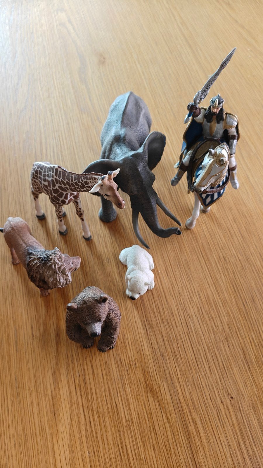 Schleich dieren en ridder set, Ophalen, Gebruikt, Jongen of Meisje