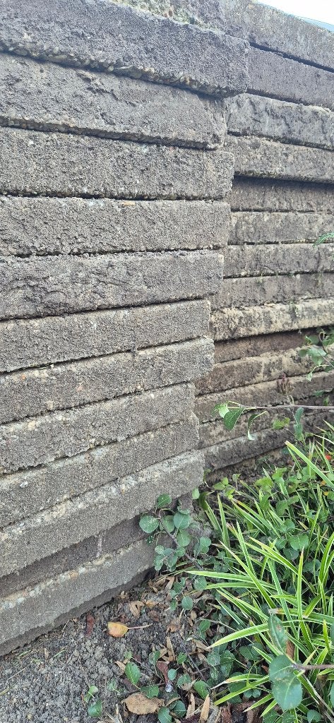 Gratis gewassen betontegels 60x40. Neem zoveel je wil, Tuin en Terras, Ophalen, Gebruikt, 10 m² of meer, Beton