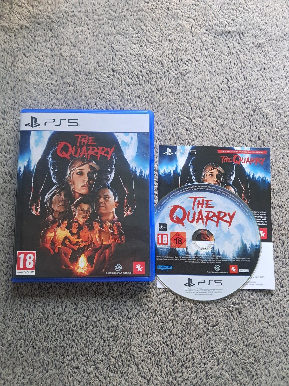 The Quarry Playstation 5., Overige genres, 1 speler, Ophalen of Verzenden, Zo goed als nieuw