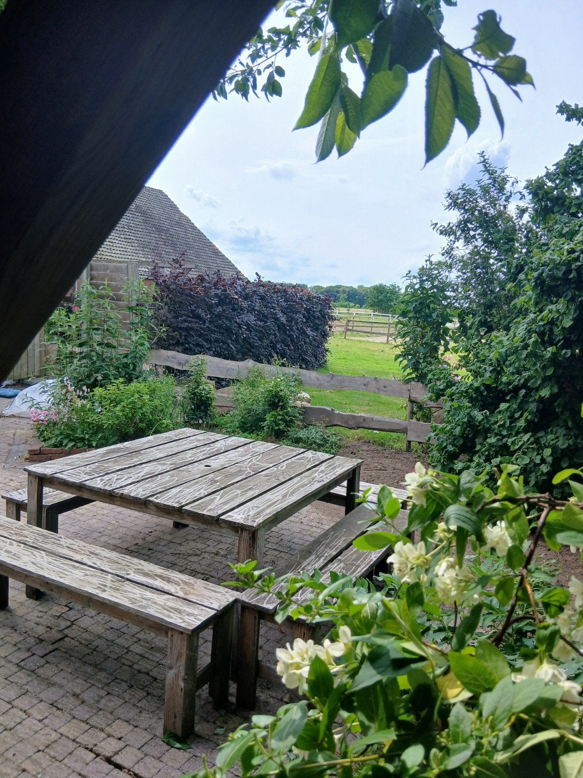 Tuinset, Tuin en Terras, Ophalen, Rechthoekig, Hout