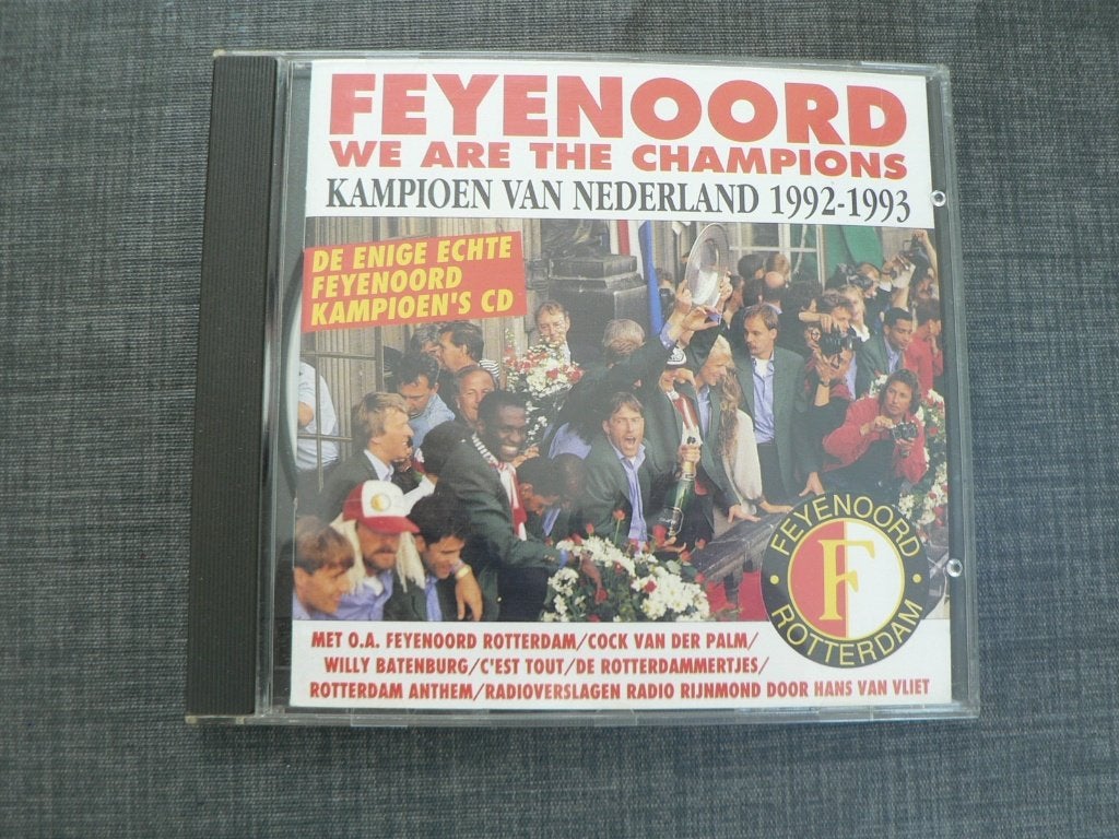 CD FEYENOORD WE ARE THE CHAMPIONS 1992-1993, Ophalen of Verzenden, Gebruikt, Pop