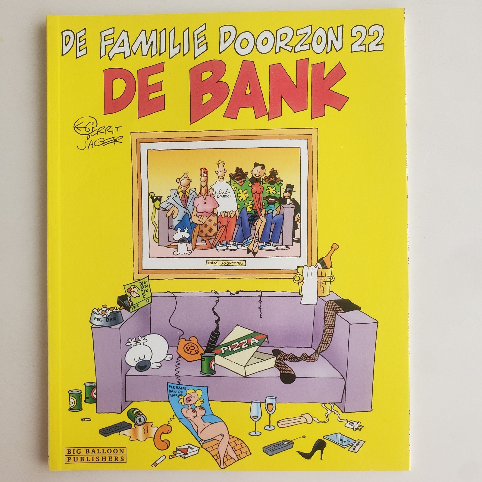 De Familie Doorzon 22 - De Bank - Gerrit de Jager, Eén stripboek, Ophalen of Verzenden, Zo goed als nieuw, Gerrit de Jager