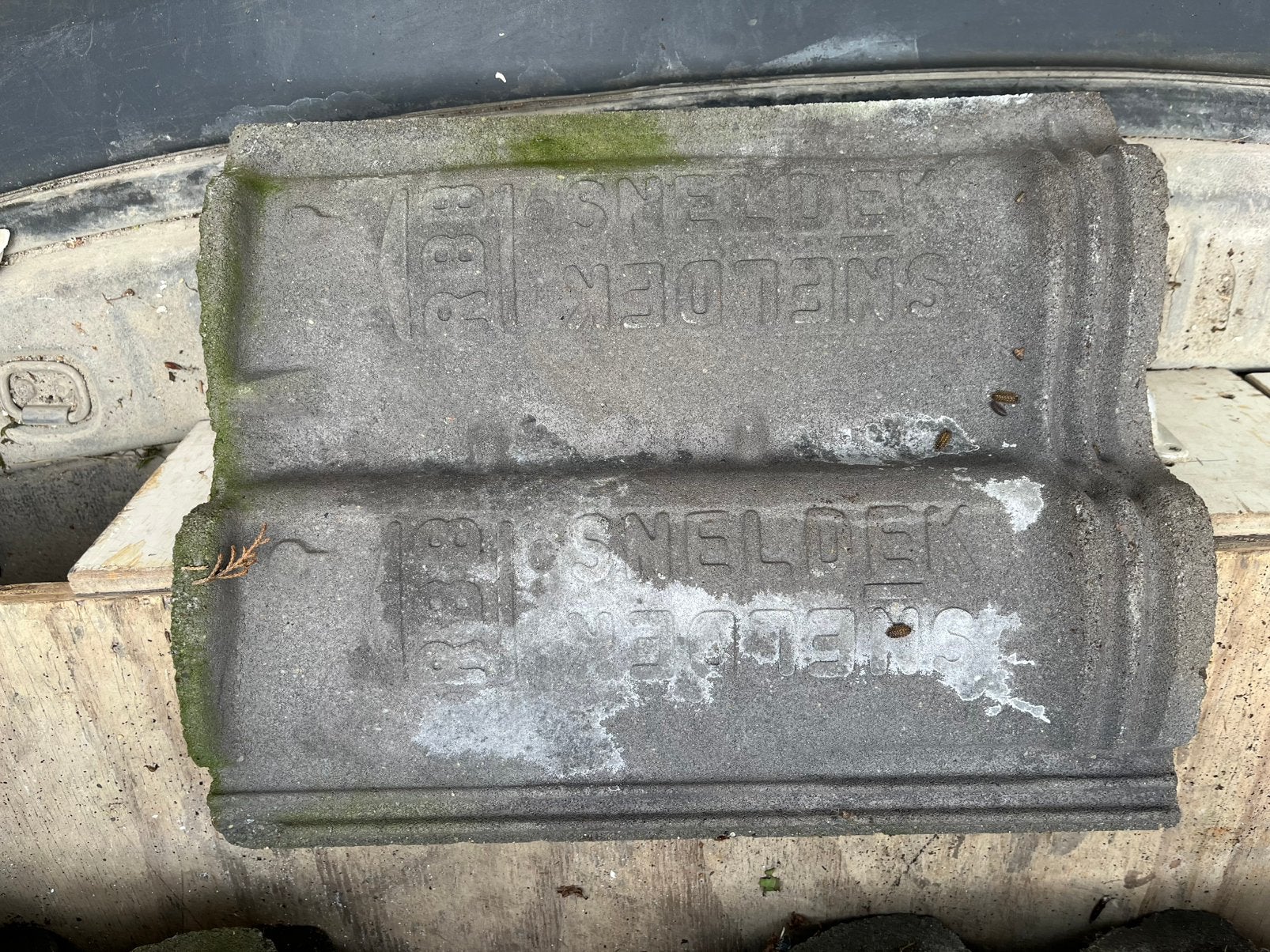 Dakpannen sneldek, Tuin en Terras, Ophalen
