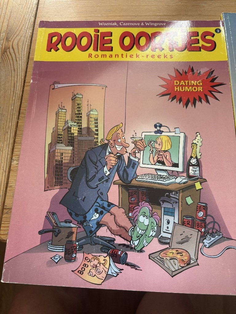 Rooie oortjes romantiek-reeks, Gelezen, Complete serie of reeks, Wozniak, Cazenove & Wingrove, Ophalen of Verzenden