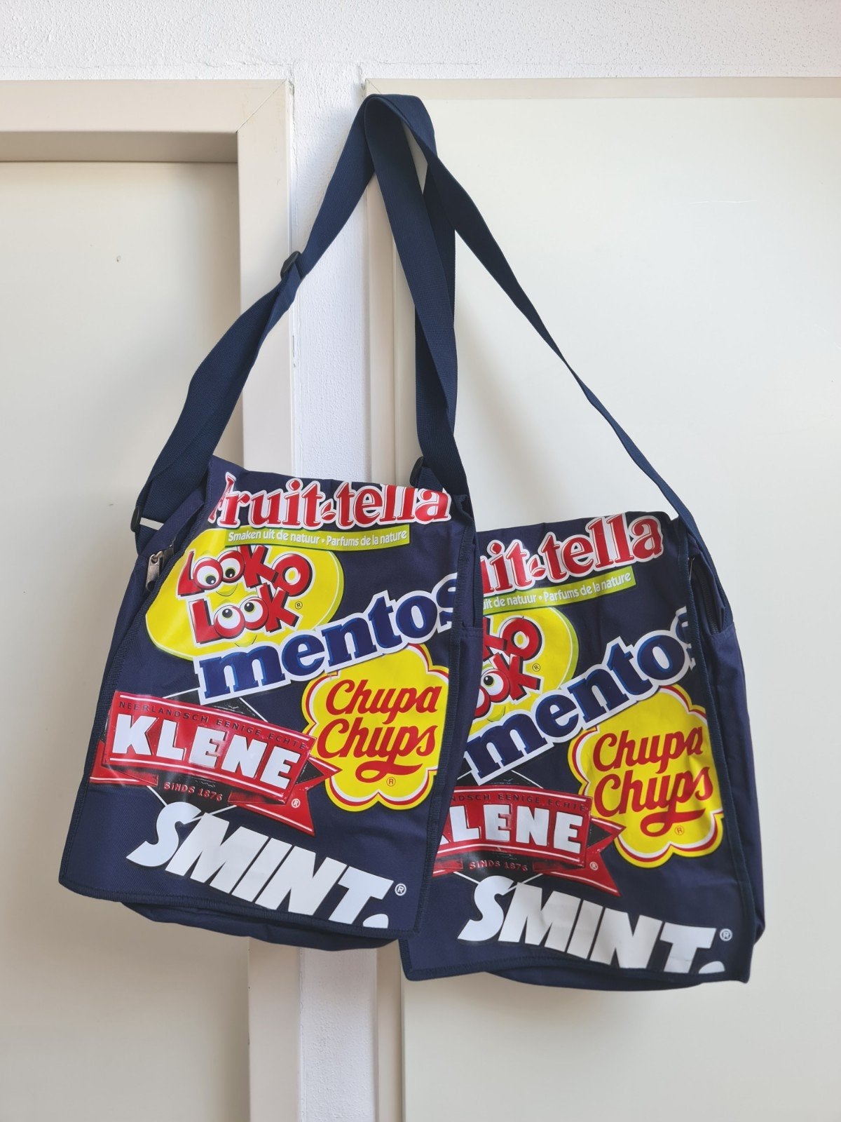 Snoepmerk tassen Klene Smint Fruitella Mentos uniek mooi, Ophalen