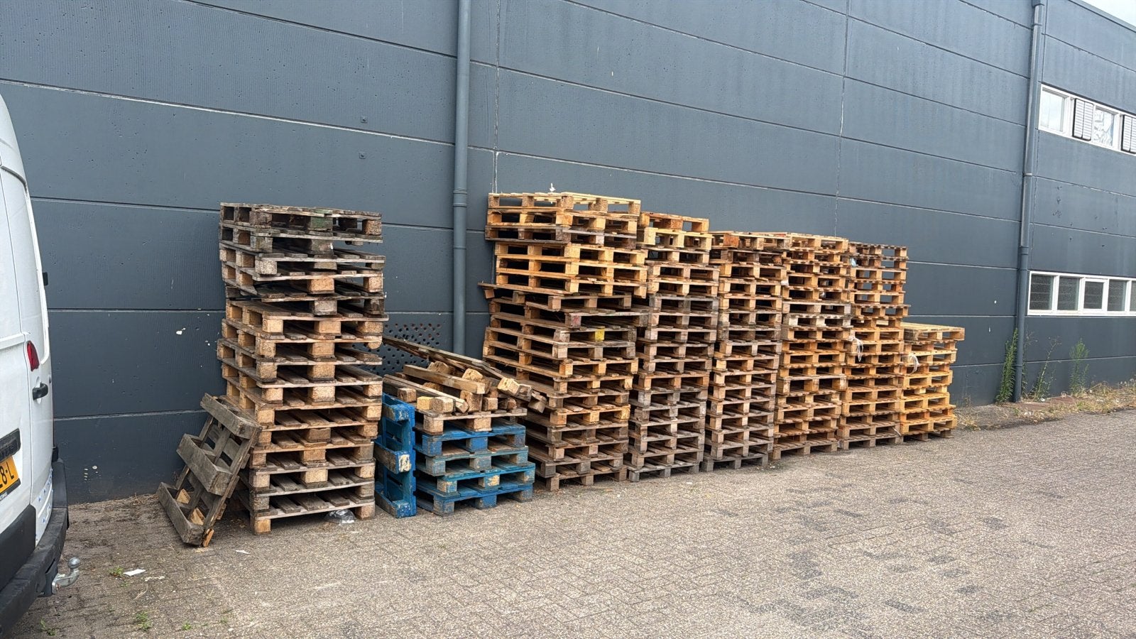 Diverse gebruikte pallets - Ideaal voor transport of project, Gebruikt, 100 cm of meer, 60 cm of meer, Overige typen