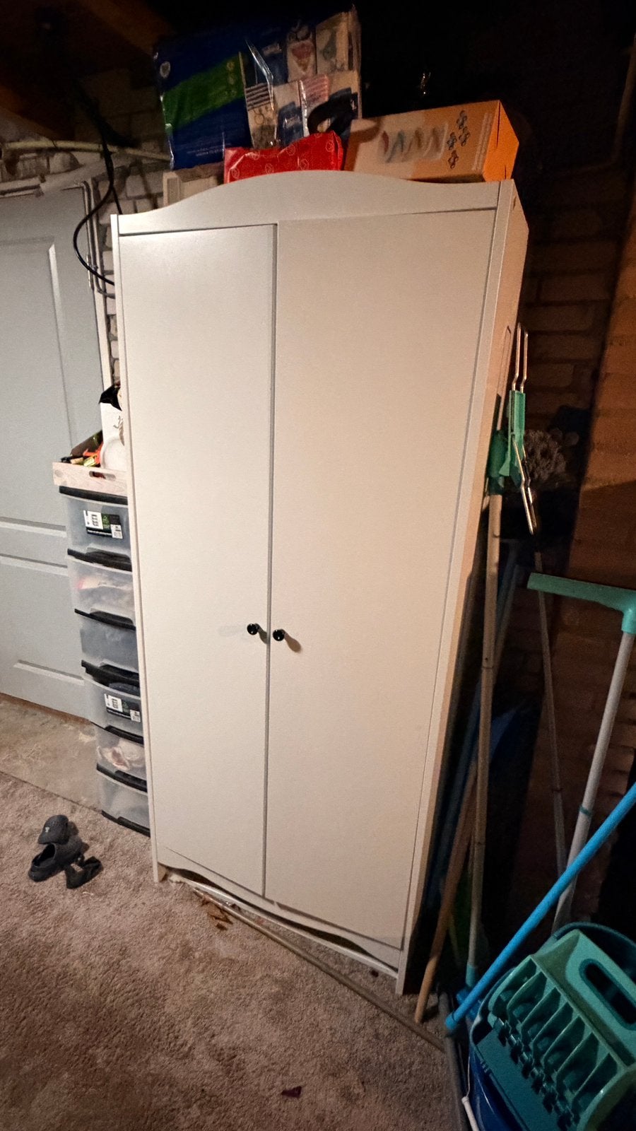 Witte ikea kledingkast, Ophalen, 100 tot 150 cm, Zo goed als nieuw, 150 tot 200 cm