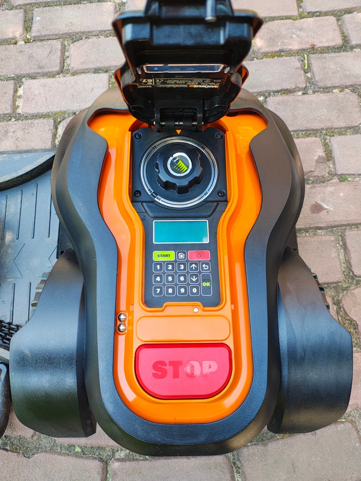 Robot maaier Worx Landroid, Ophalen, Gebruikt