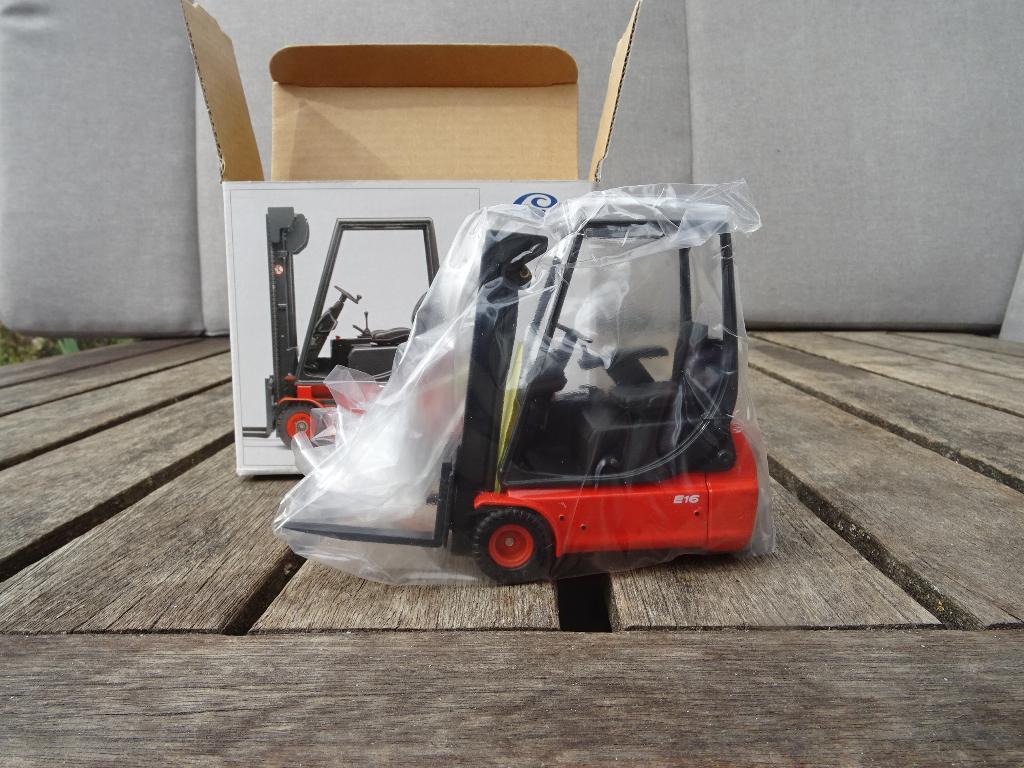 Linde E16C heftruck miniatuur van metaal, Verzenden, Nieuw, Overige typen
