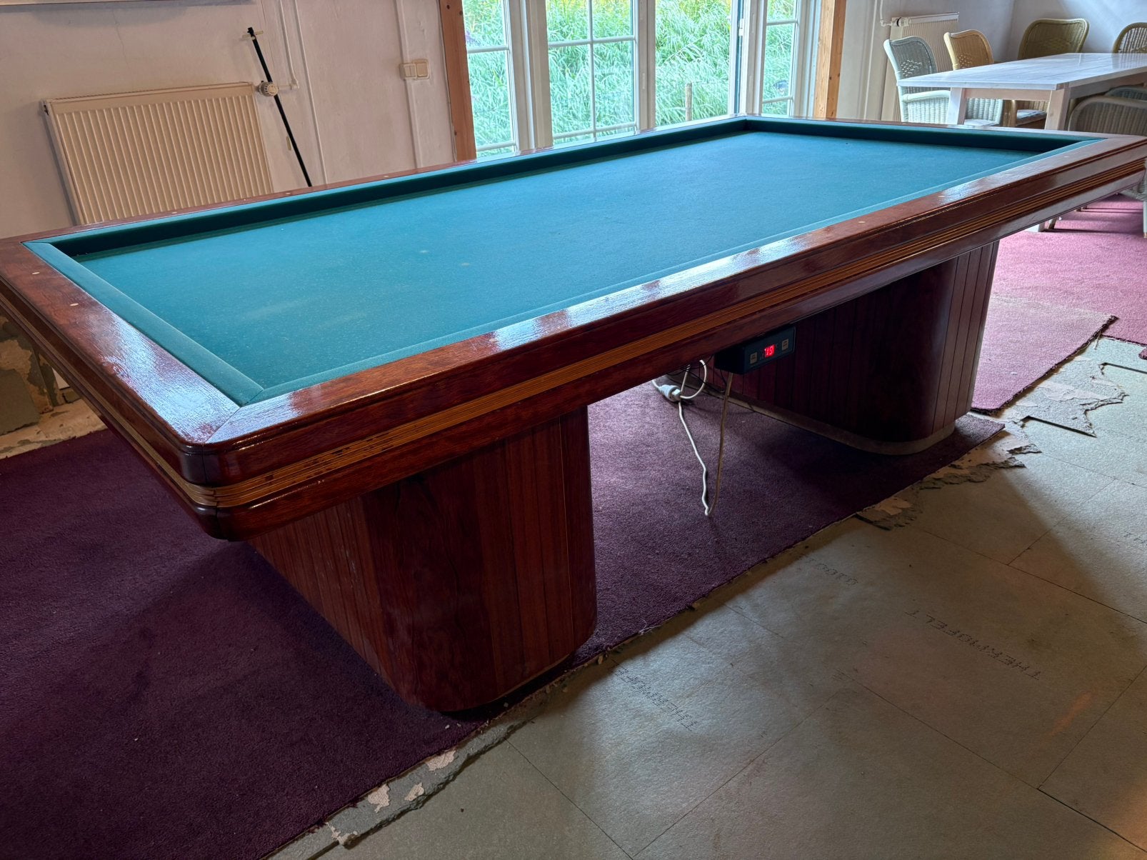 Wilhelmina de Luxe 230 x 115 cm  (incl. Plaatsing), Ophalen, Info@dirksnip.nl, Biljarttafel, Zo goed als nieuw