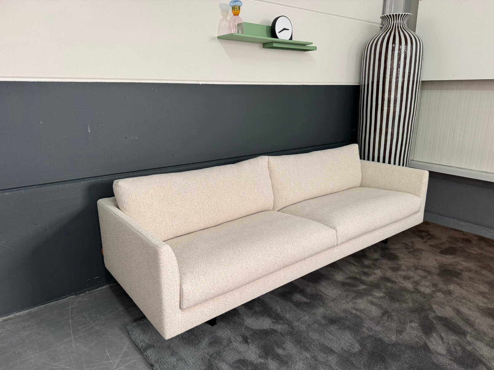 Showroommodel Montis Axel 4-zits | Montis Axel Amaro stof, Ophalen, Nieuw, 75 tot 100 cm, Rechte bank