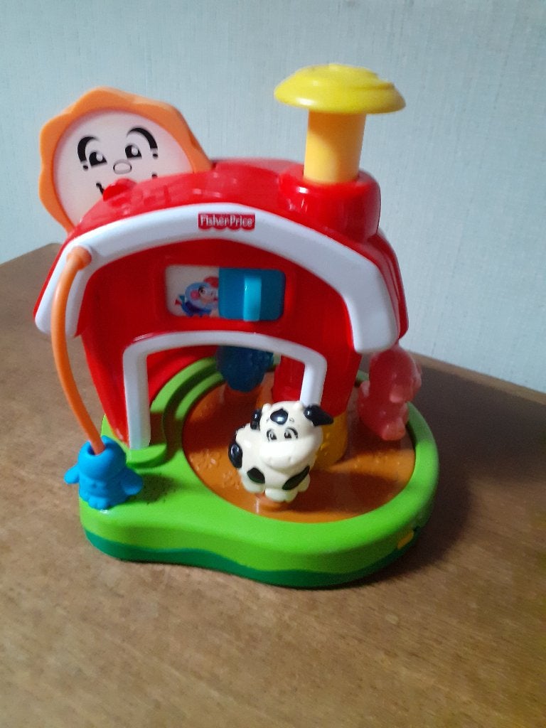 muziekdraaimolen Fisher Price, Ophalen of Verzenden, Gebruikt, Overige typen, Met geluid