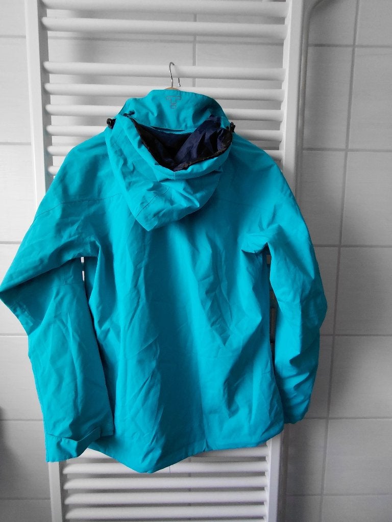 Tenson outdoorjas, regenjas, windjack maat 38, Kleding | Dames, Verzenden, Nieuw, Maat 38/40 (M), Blauw