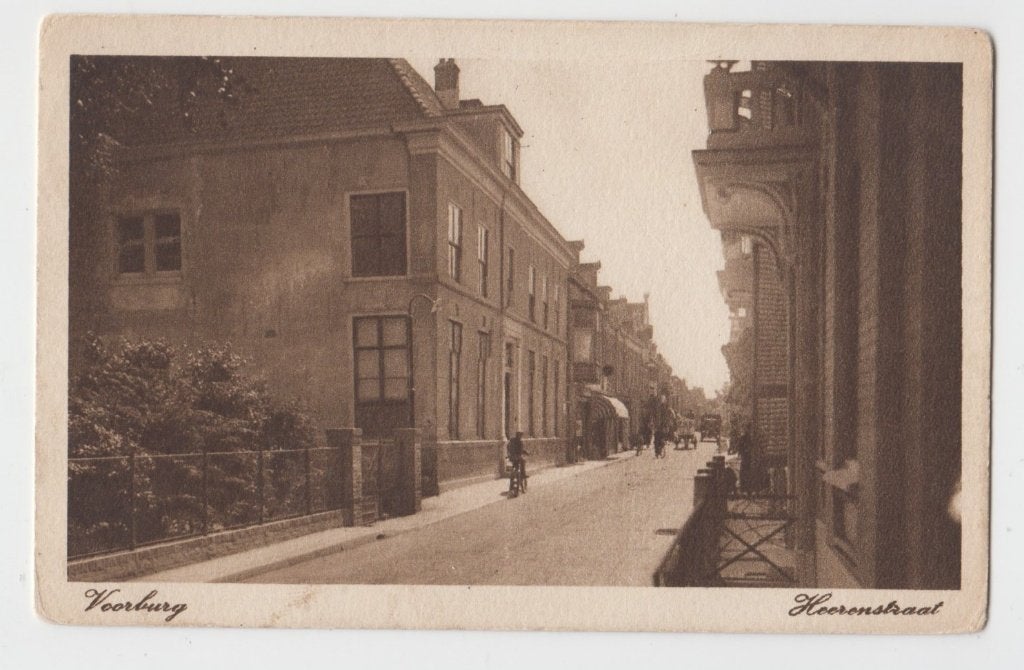 003 Oude Ansichtkaart Voorburg Heerenstraat B53, Verzenden, 1920 tot 1940, Gelopen, Zuid-Holland