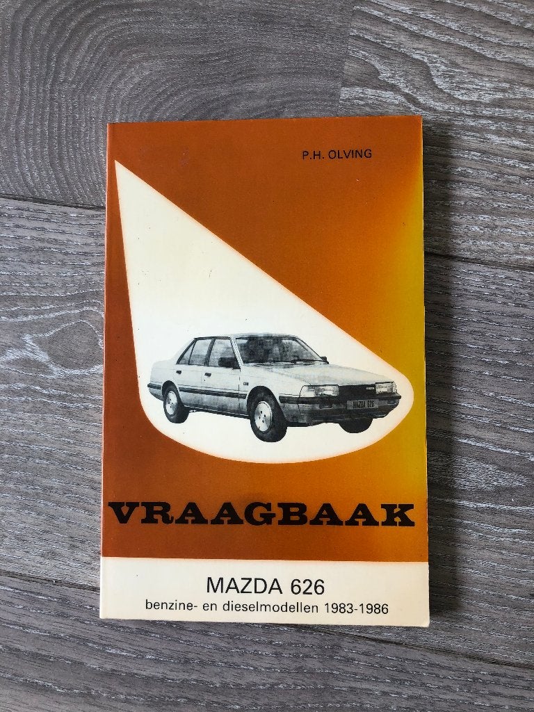 Vraagbaak Mazda 626 Benzine- en Dieselmodellen 1983-1986, Ophalen of Verzenden