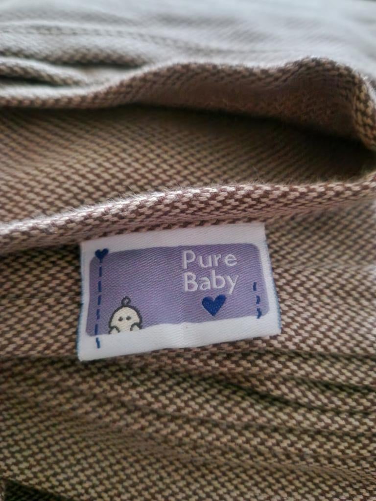 Pure Baby geweven draagdoek - zo goed als nieuw, Ophalen of Verzenden, Zo goed als nieuw, Draagdoek, Overige merken