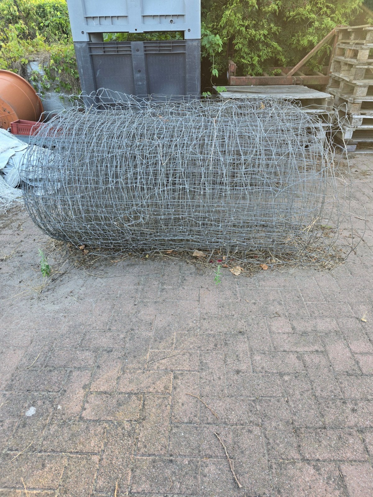 Schapengaas - Ideaal voor weide en afrastering, Tuin en Terras, Gaas en Draad, Ophalen, Gebruikt, 20 meter of meer, Gaas