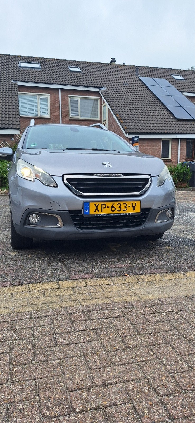 Peugeot 2008 1.2 VTI 60KW/82PK 2013 Grijs, Voorwielaandrijving, Stof, 40 €/maand, 1199 cc
