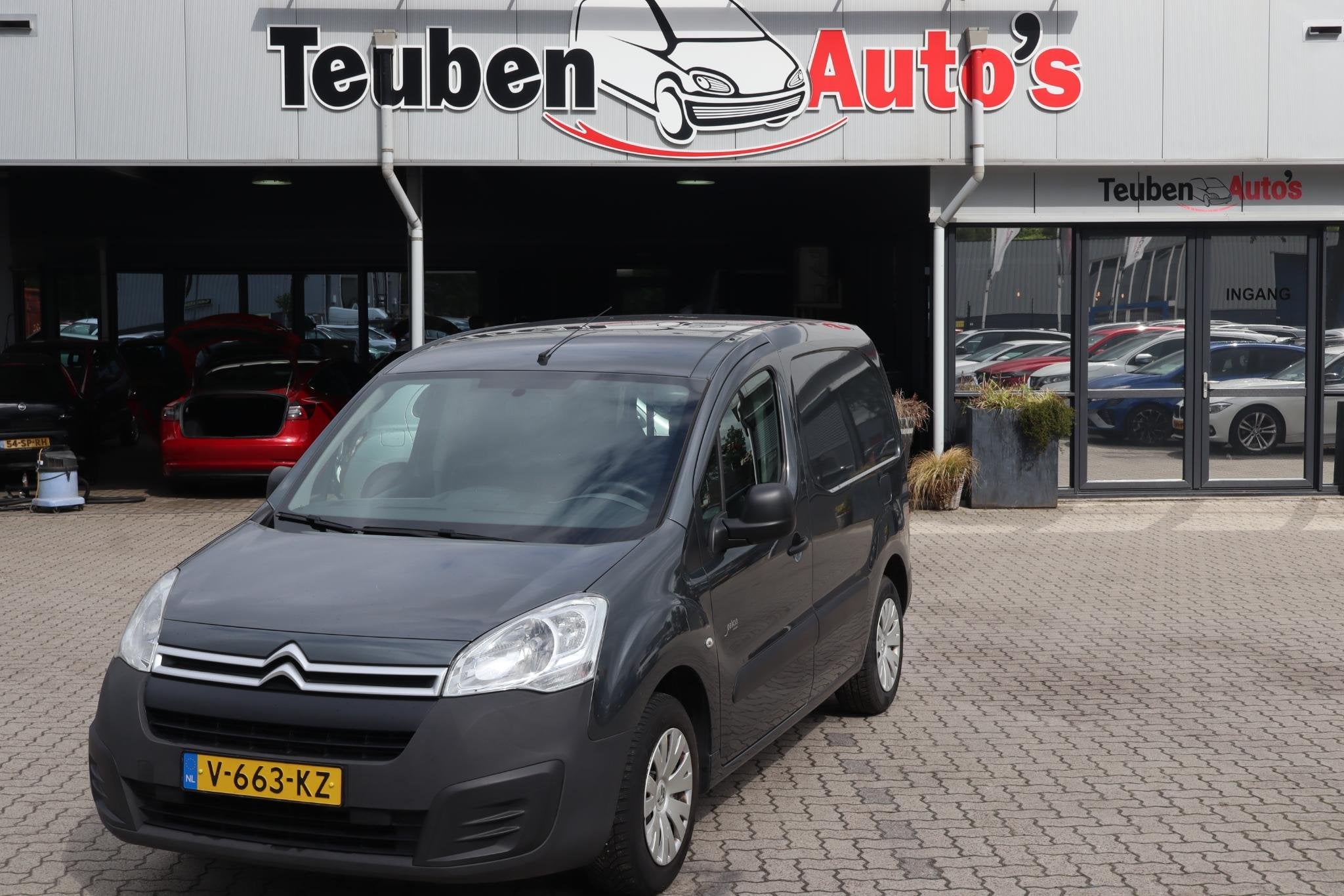 Citroen Berlingo 1.6 BlueHDI 75 Club | Airco |, Auto's, Voorwielaandrijving, Stof, 4 cilinders, Citroën