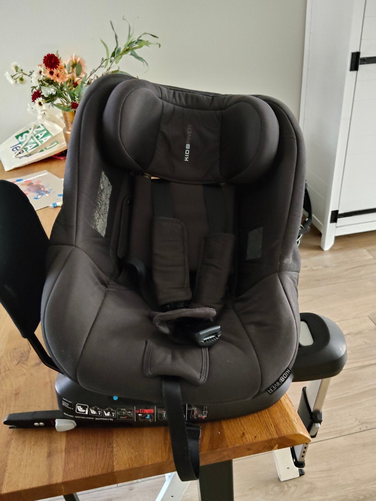 Kids River draaibare autostoel, Ophalen, 9 t/m 18 kg, Overige merken, Isofix