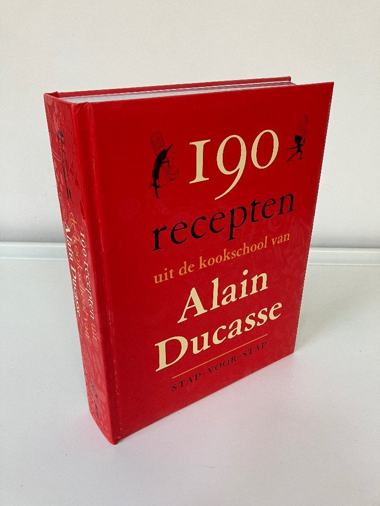 Kookboek Alain Ducasse 190 recepten Fontaine 2012 Escoffier, Alain Ducasse, Gezond koken, Ophalen of Verzenden, Zo goed als nieuw
