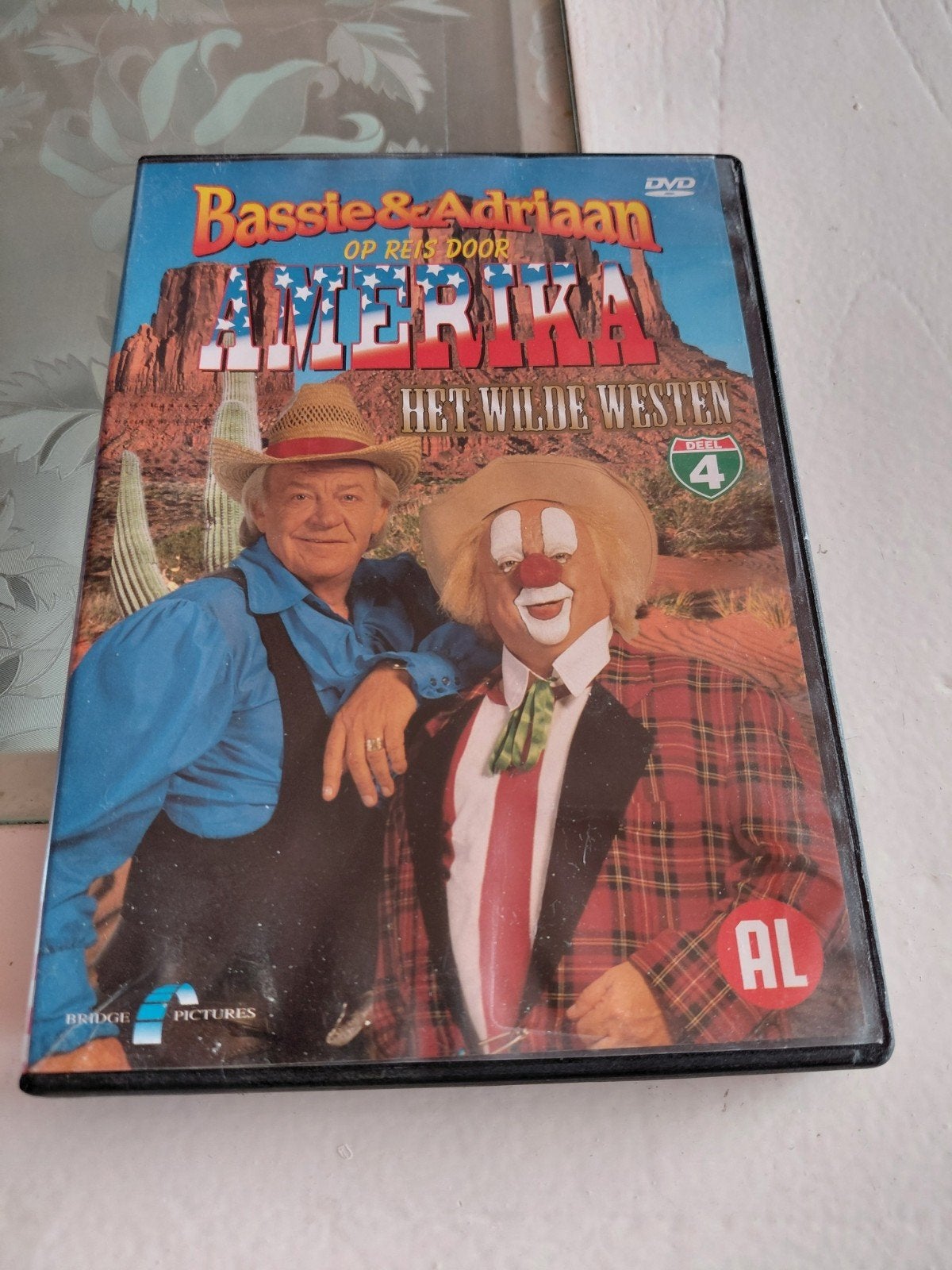 Bassie en Adriaan - in het Wilde Westen dvd., Gebruikt, Alle leeftijden, Tv-serie, Ophalen of Verzenden